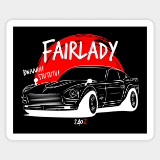 Draw Fairlady 240z Sticker